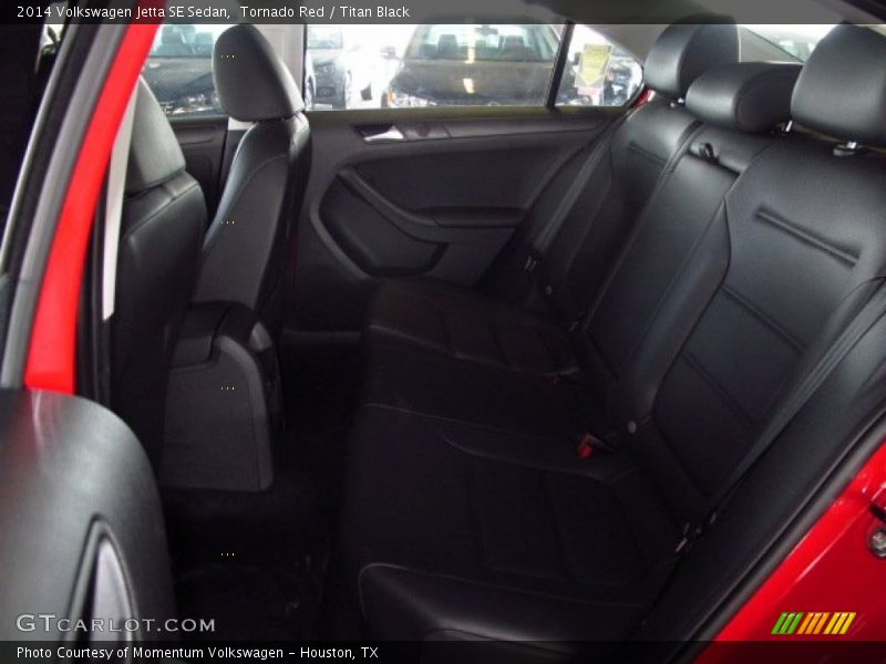 Tornado Red / Titan Black 2014 Volkswagen Jetta SE Sedan