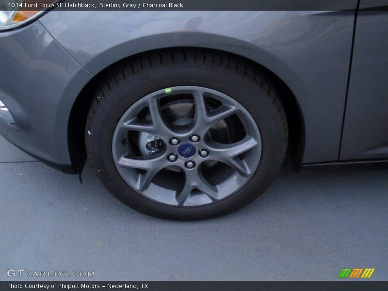 Sterling Gray / Charcoal Black 2014 Ford Focus SE Hatchback