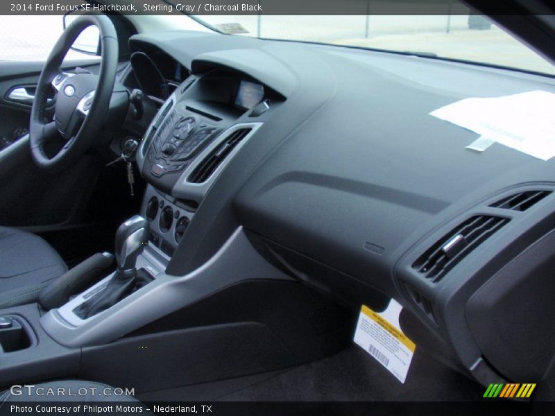 Sterling Gray / Charcoal Black 2014 Ford Focus SE Hatchback