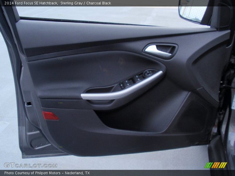 Sterling Gray / Charcoal Black 2014 Ford Focus SE Hatchback