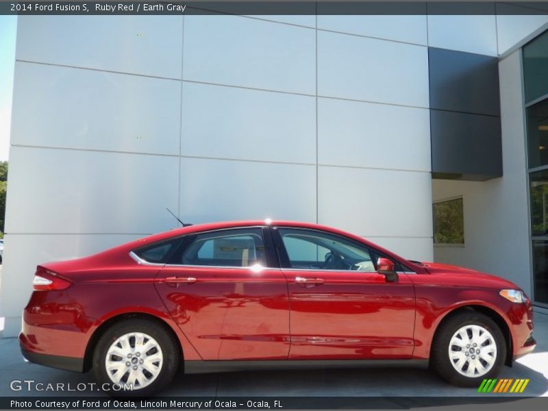  2014 Fusion S Ruby Red