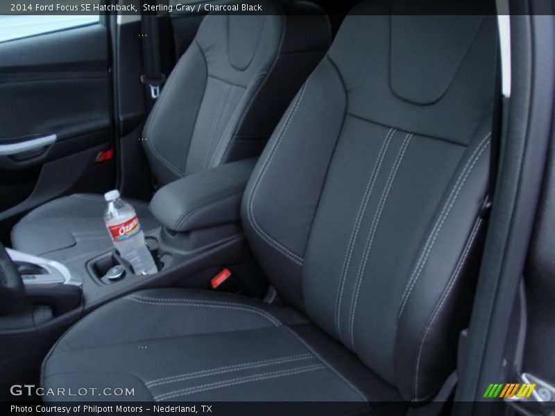 Sterling Gray / Charcoal Black 2014 Ford Focus SE Hatchback