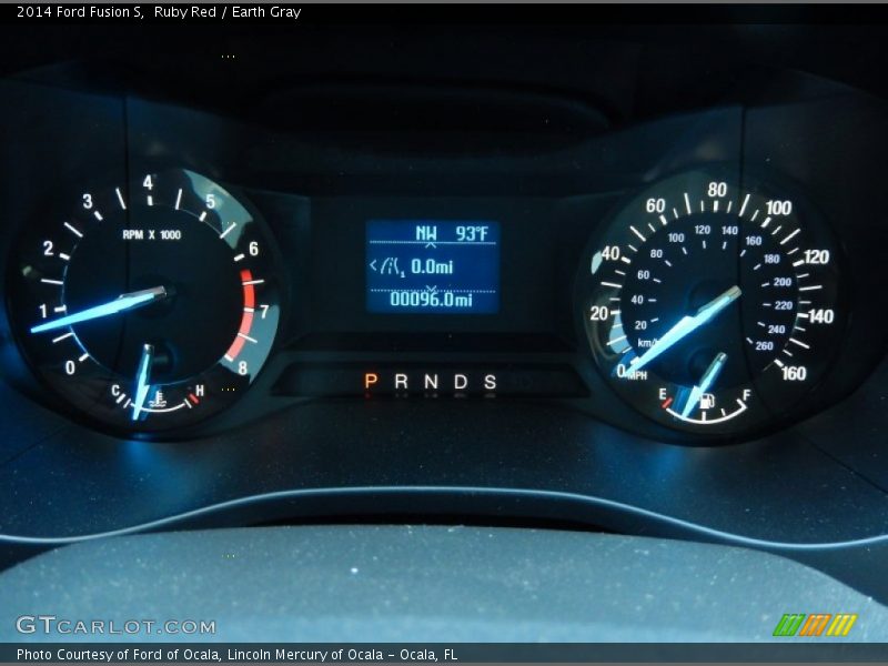  2014 Fusion S S Gauges