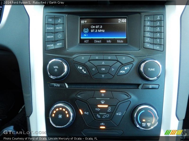 Controls of 2014 Fusion S