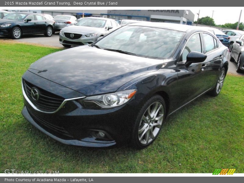 Deep Crystal Blue / Sand 2015 Mazda Mazda6 Grand Touring