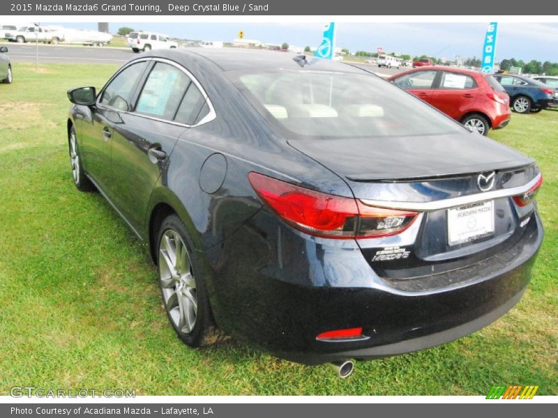Deep Crystal Blue / Sand 2015 Mazda Mazda6 Grand Touring