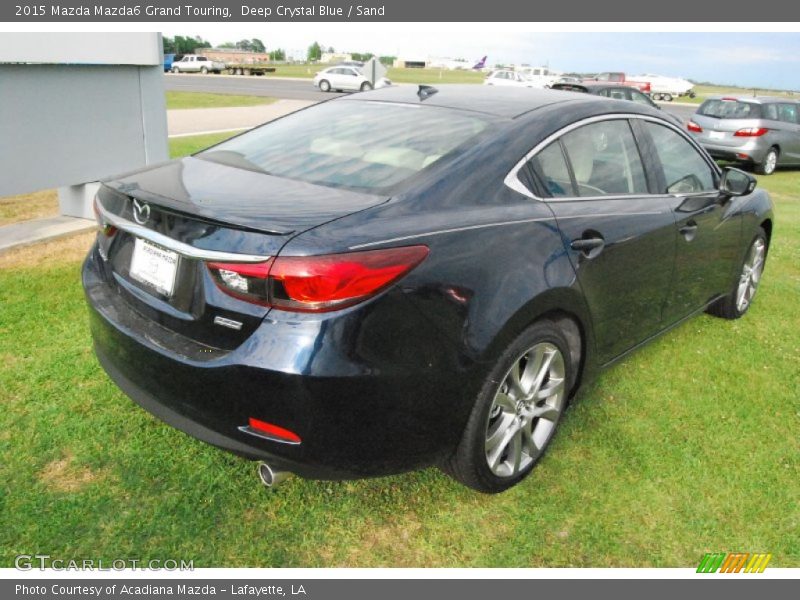 Deep Crystal Blue / Sand 2015 Mazda Mazda6 Grand Touring