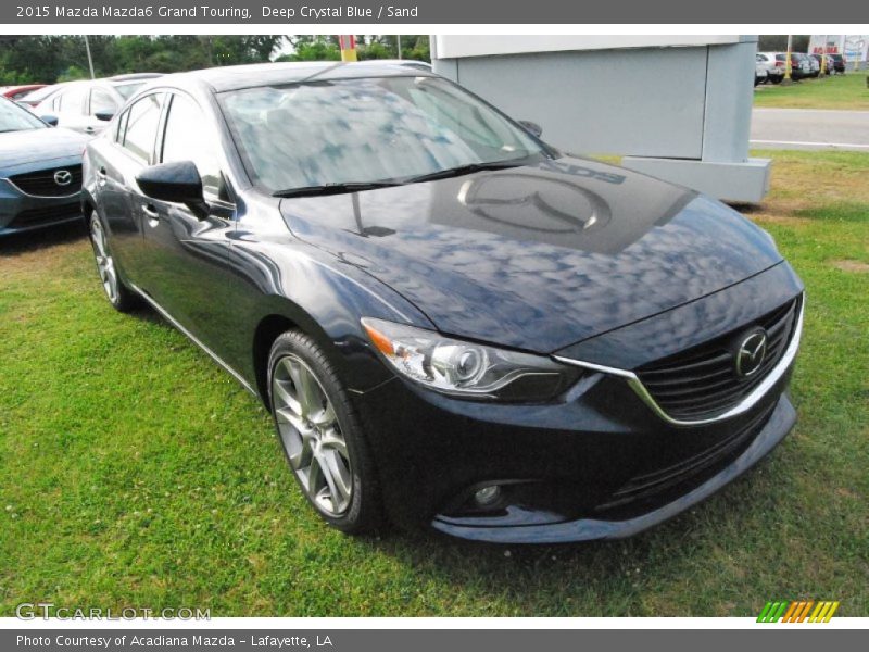 Deep Crystal Blue / Sand 2015 Mazda Mazda6 Grand Touring