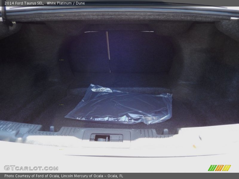 White Platinum / Dune 2014 Ford Taurus SEL