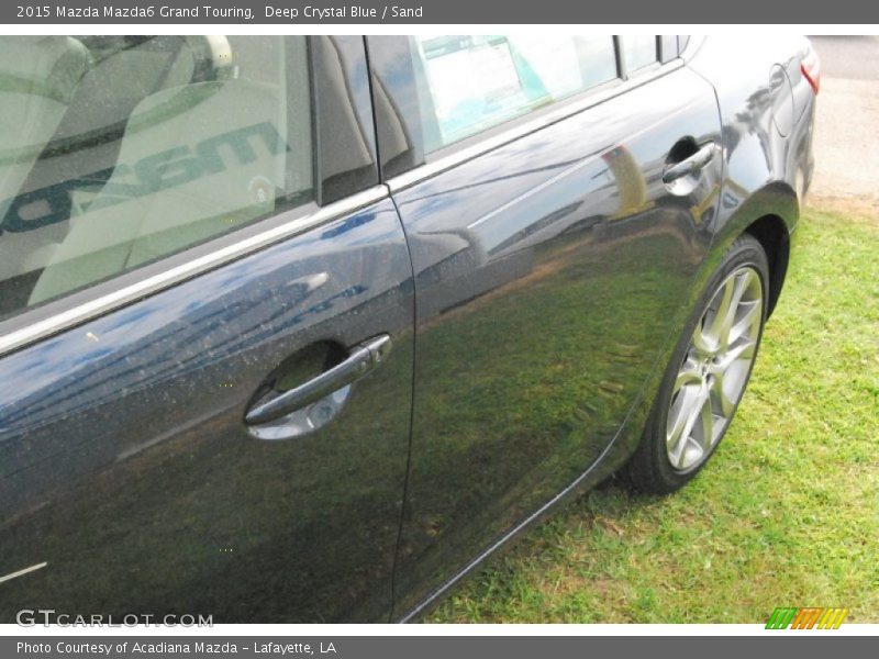 Deep Crystal Blue / Sand 2015 Mazda Mazda6 Grand Touring