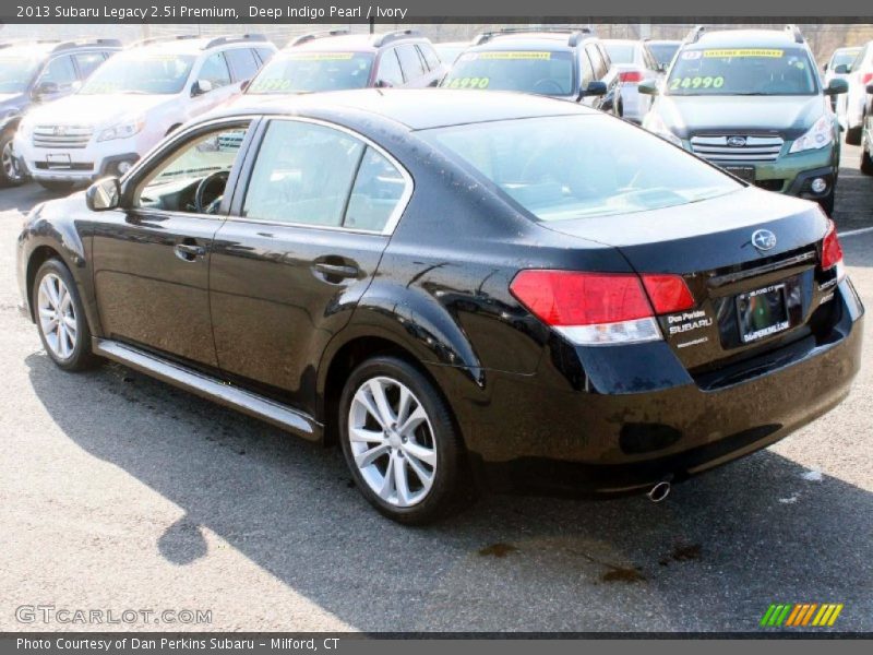 Deep Indigo Pearl / Ivory 2013 Subaru Legacy 2.5i Premium