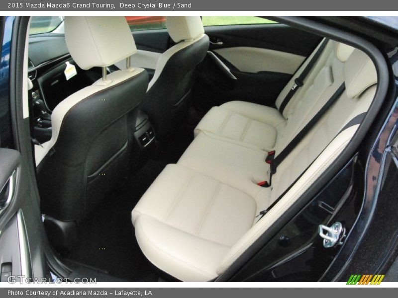 Rear Seat of 2015 Mazda6 Grand Touring