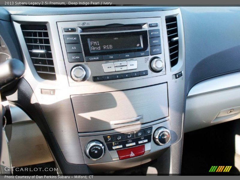 Deep Indigo Pearl / Ivory 2013 Subaru Legacy 2.5i Premium