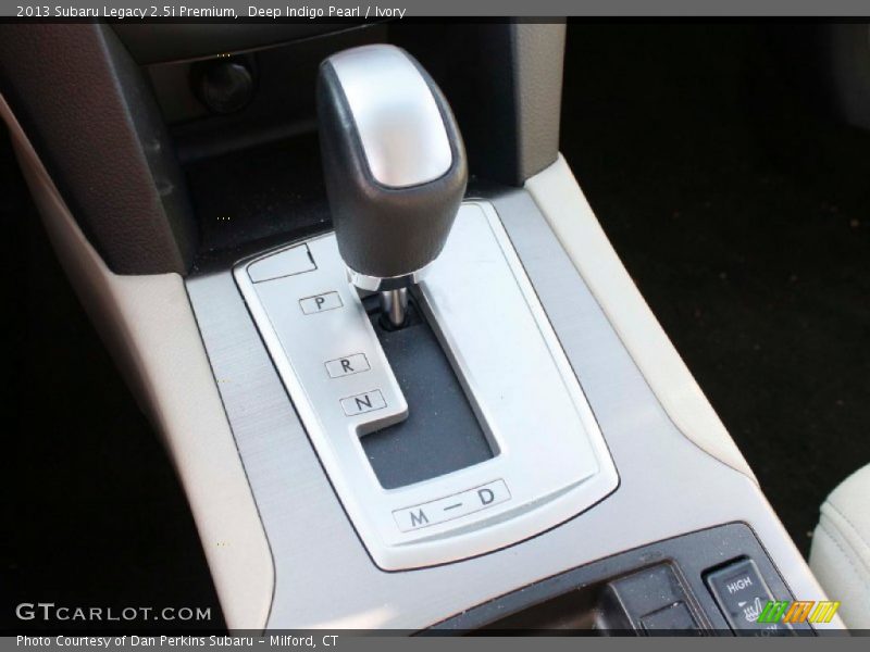 Deep Indigo Pearl / Ivory 2013 Subaru Legacy 2.5i Premium