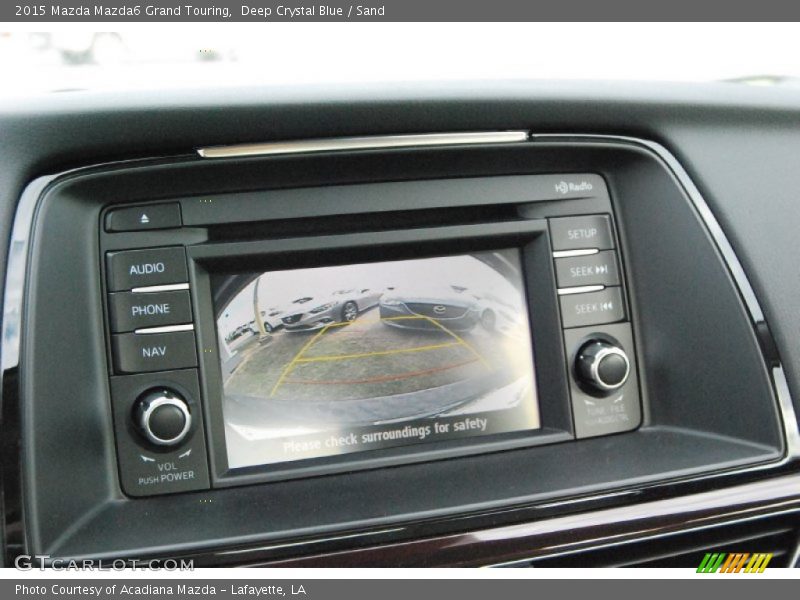 Deep Crystal Blue / Sand 2015 Mazda Mazda6 Grand Touring