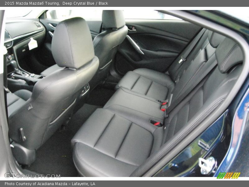 Rear Seat of 2015 Mazda6 Touring