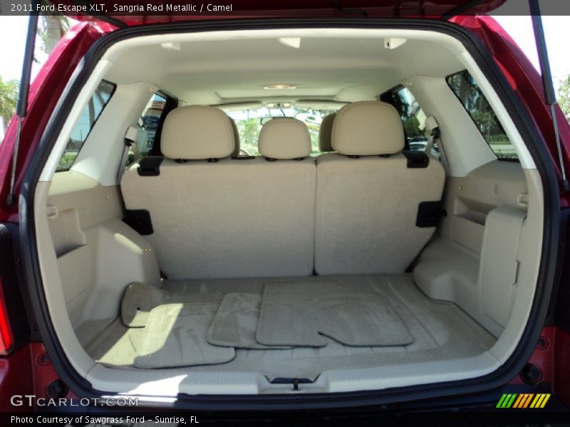 Sangria Red Metallic / Camel 2011 Ford Escape XLT