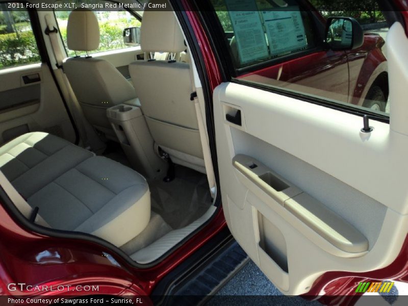 Sangria Red Metallic / Camel 2011 Ford Escape XLT
