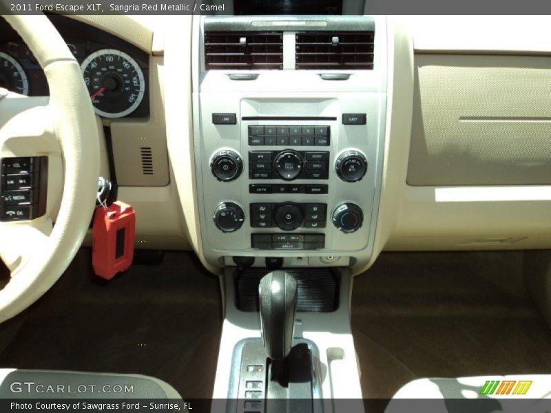 Sangria Red Metallic / Camel 2011 Ford Escape XLT
