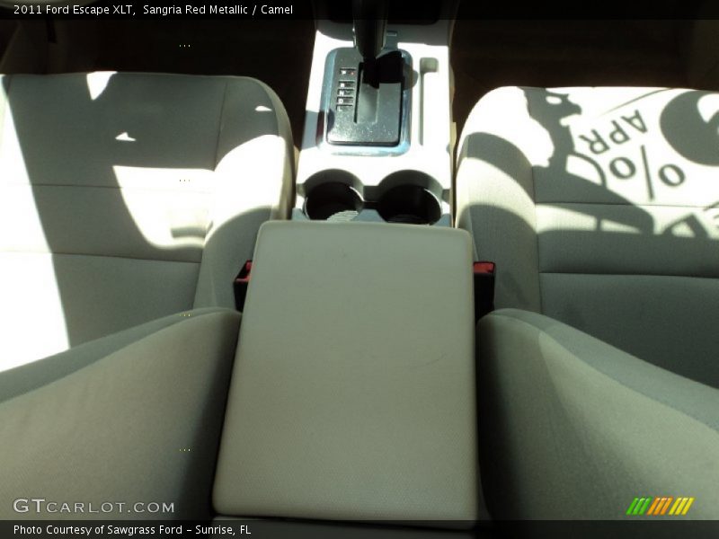 Sangria Red Metallic / Camel 2011 Ford Escape XLT