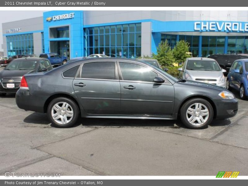 Cyber Gray Metallic / Ebony 2011 Chevrolet Impala LT