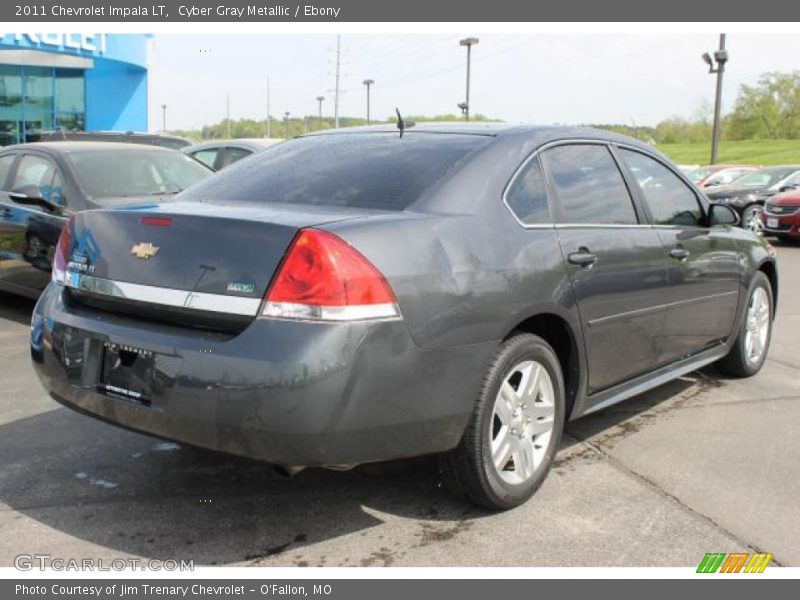 Cyber Gray Metallic / Ebony 2011 Chevrolet Impala LT