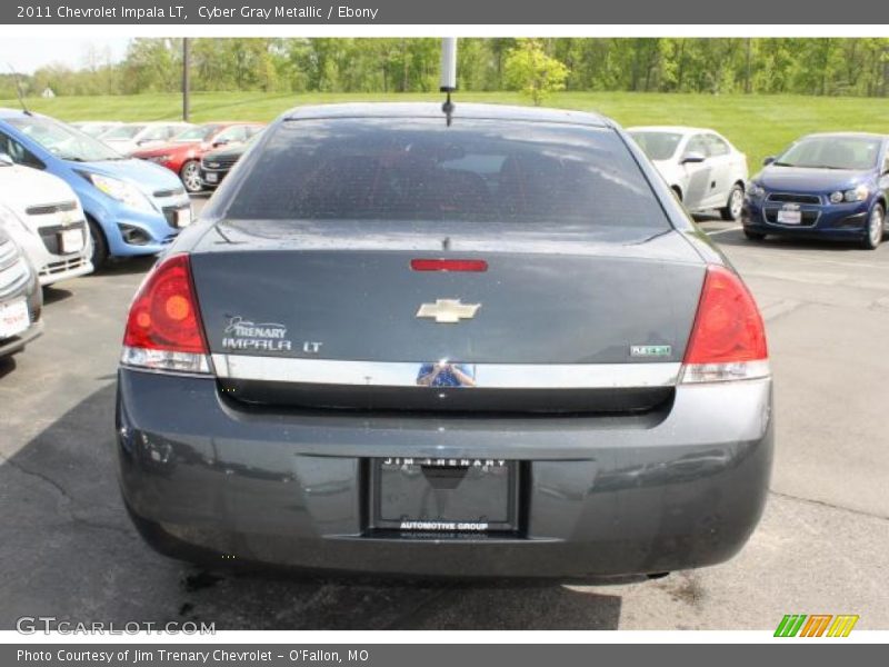 Cyber Gray Metallic / Ebony 2011 Chevrolet Impala LT