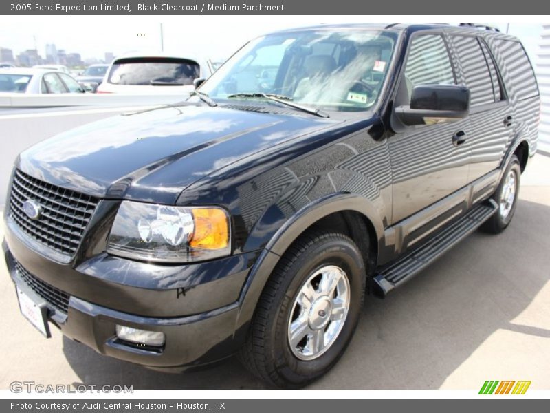Black Clearcoat / Medium Parchment 2005 Ford Expedition Limited