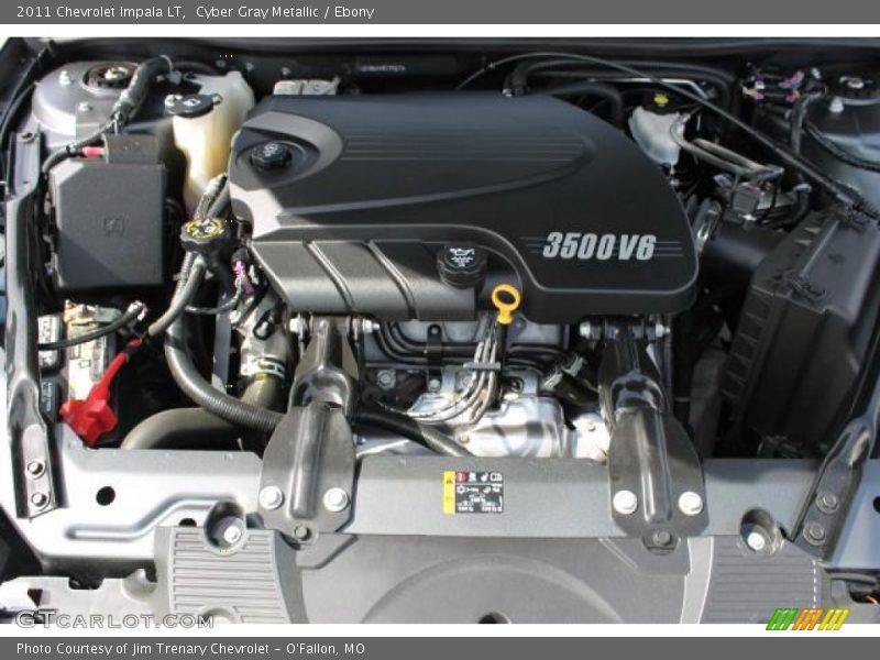 Cyber Gray Metallic / Ebony 2011 Chevrolet Impala LT