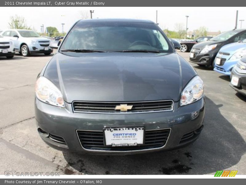 Cyber Gray Metallic / Ebony 2011 Chevrolet Impala LT