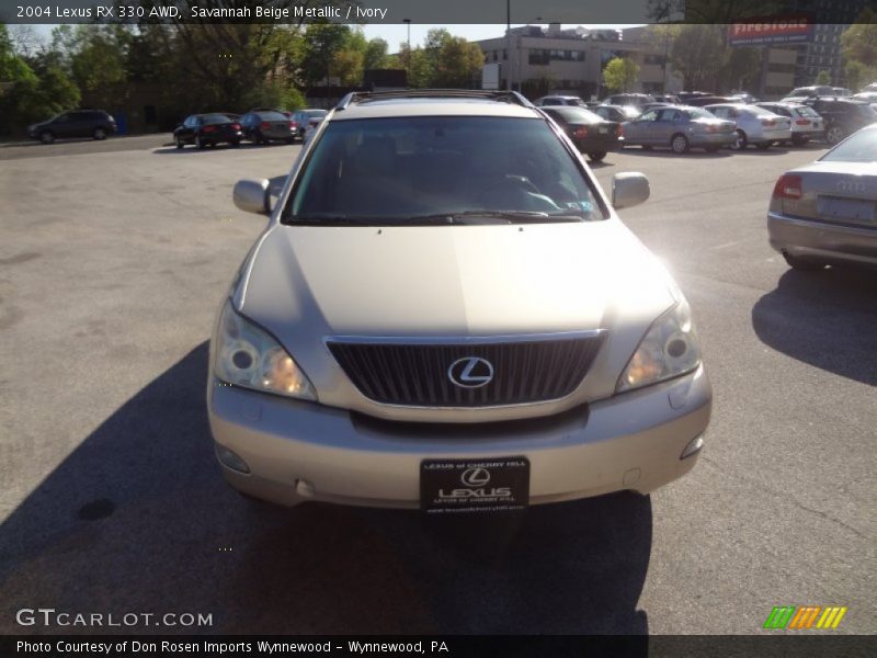 Savannah Beige Metallic / Ivory 2004 Lexus RX 330 AWD