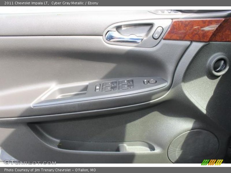 Cyber Gray Metallic / Ebony 2011 Chevrolet Impala LT