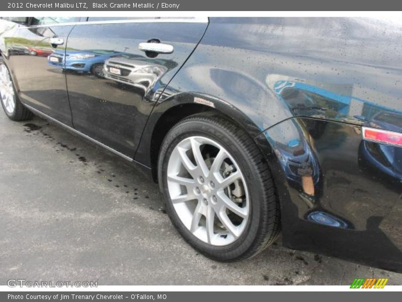 Black Granite Metallic / Ebony 2012 Chevrolet Malibu LTZ