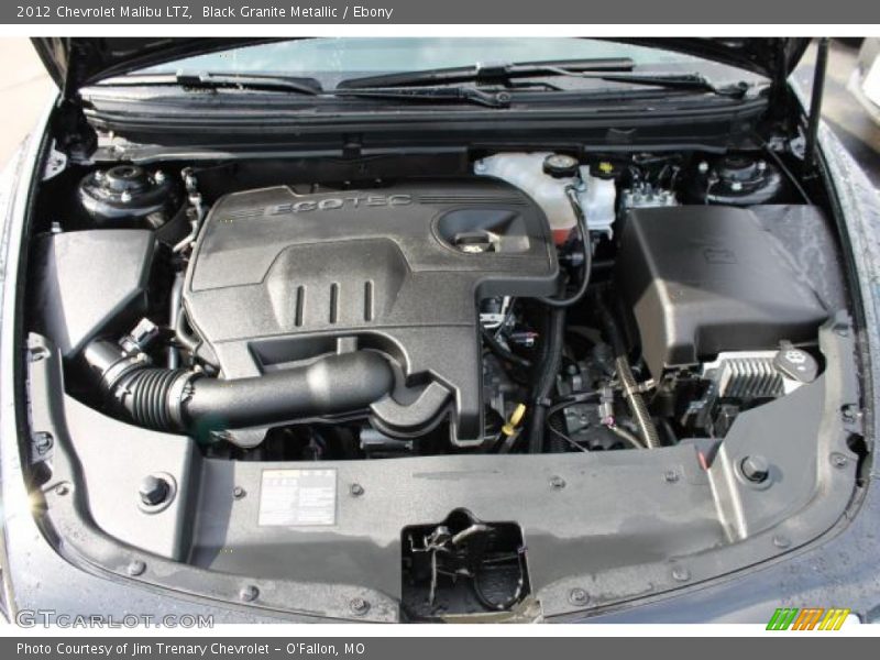 Black Granite Metallic / Ebony 2012 Chevrolet Malibu LTZ