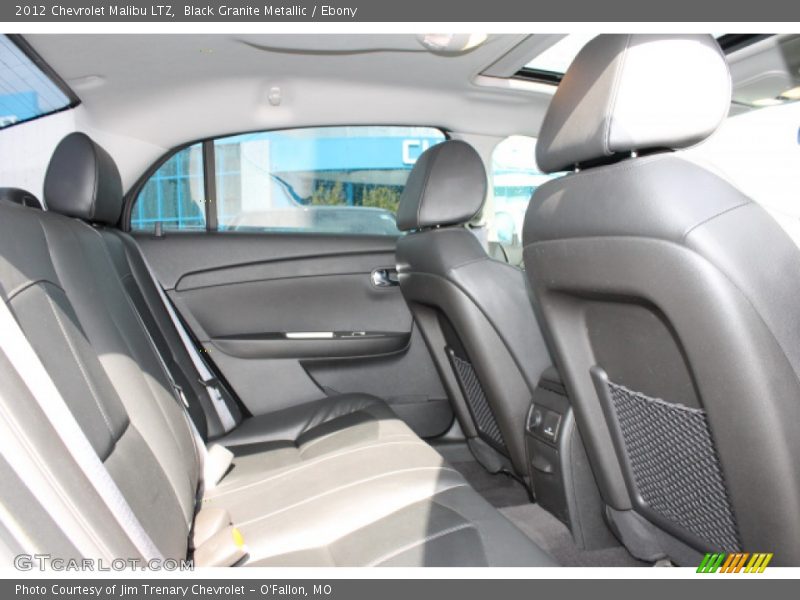 Black Granite Metallic / Ebony 2012 Chevrolet Malibu LTZ