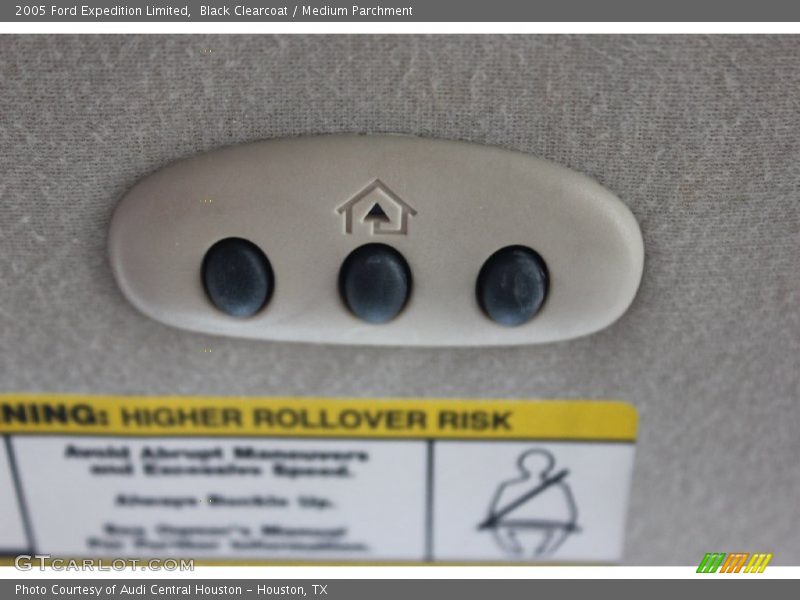 Black Clearcoat / Medium Parchment 2005 Ford Expedition Limited