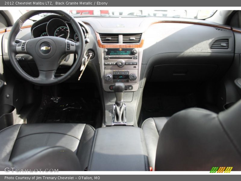 Black Granite Metallic / Ebony 2012 Chevrolet Malibu LTZ