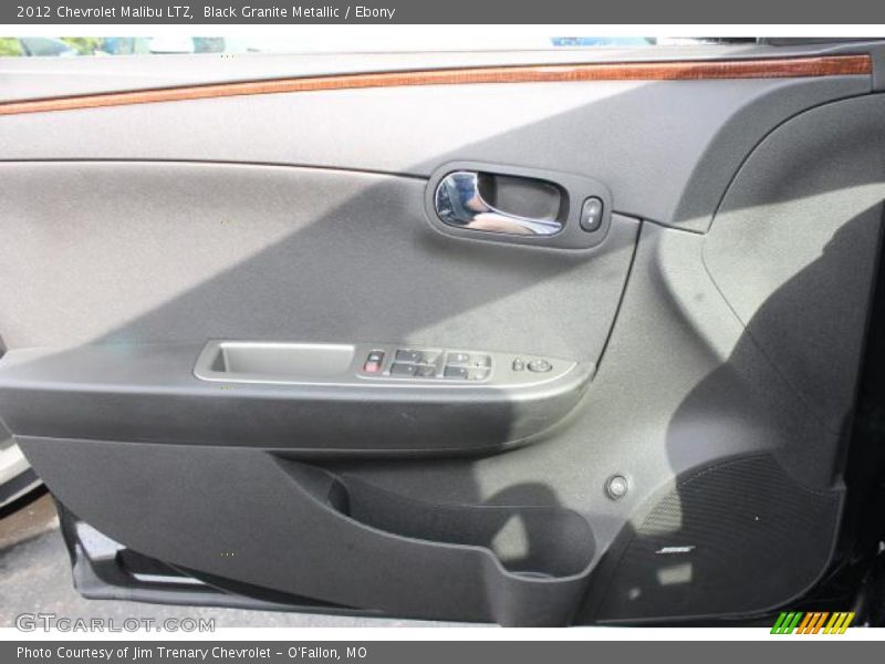 Black Granite Metallic / Ebony 2012 Chevrolet Malibu LTZ