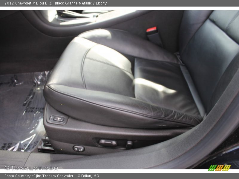 Black Granite Metallic / Ebony 2012 Chevrolet Malibu LTZ
