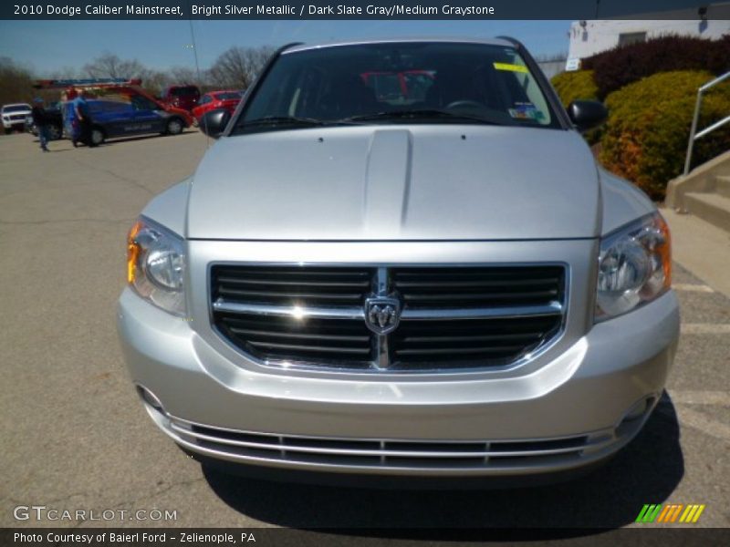 Bright Silver Metallic / Dark Slate Gray/Medium Graystone 2010 Dodge Caliber Mainstreet