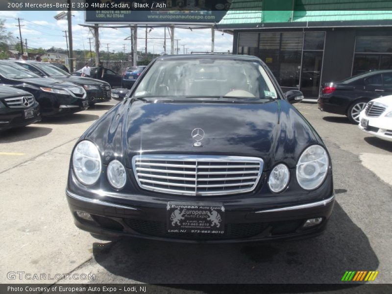 Black / Ash 2006 Mercedes-Benz E 350 4Matic Sedan