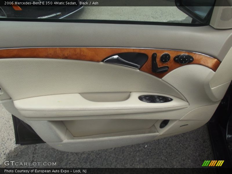 Black / Ash 2006 Mercedes-Benz E 350 4Matic Sedan