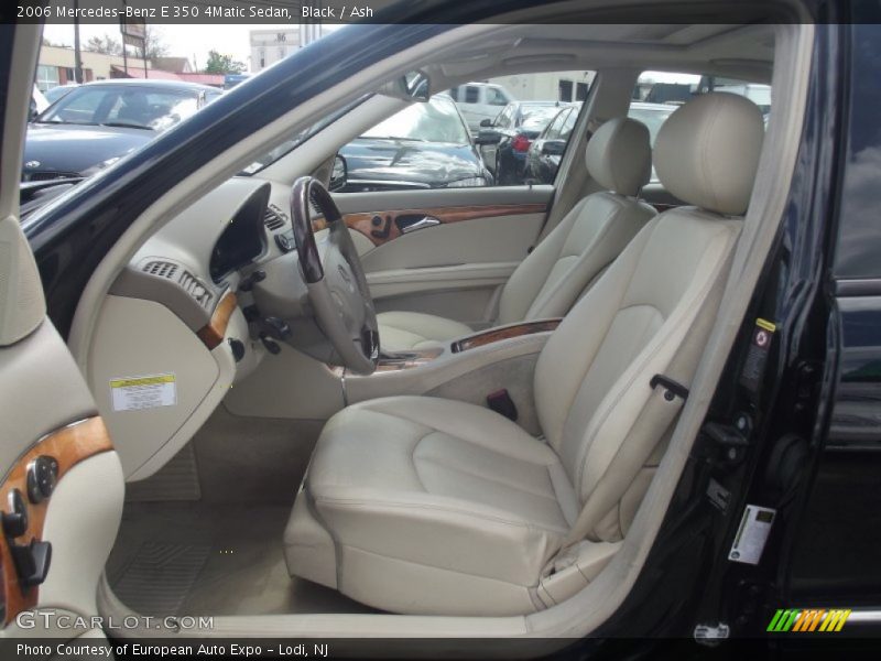 Black / Ash 2006 Mercedes-Benz E 350 4Matic Sedan