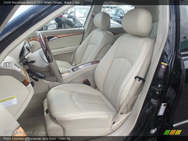 Black / Ash 2006 Mercedes-Benz E 350 4Matic Sedan