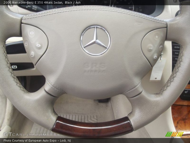 Black / Ash 2006 Mercedes-Benz E 350 4Matic Sedan