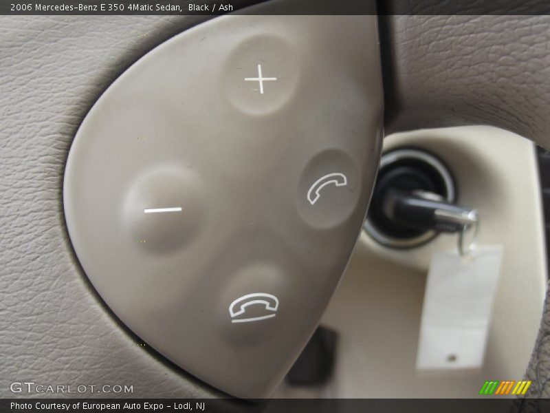 Black / Ash 2006 Mercedes-Benz E 350 4Matic Sedan