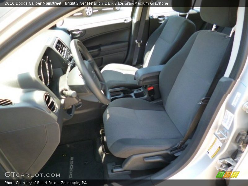 Bright Silver Metallic / Dark Slate Gray/Medium Graystone 2010 Dodge Caliber Mainstreet