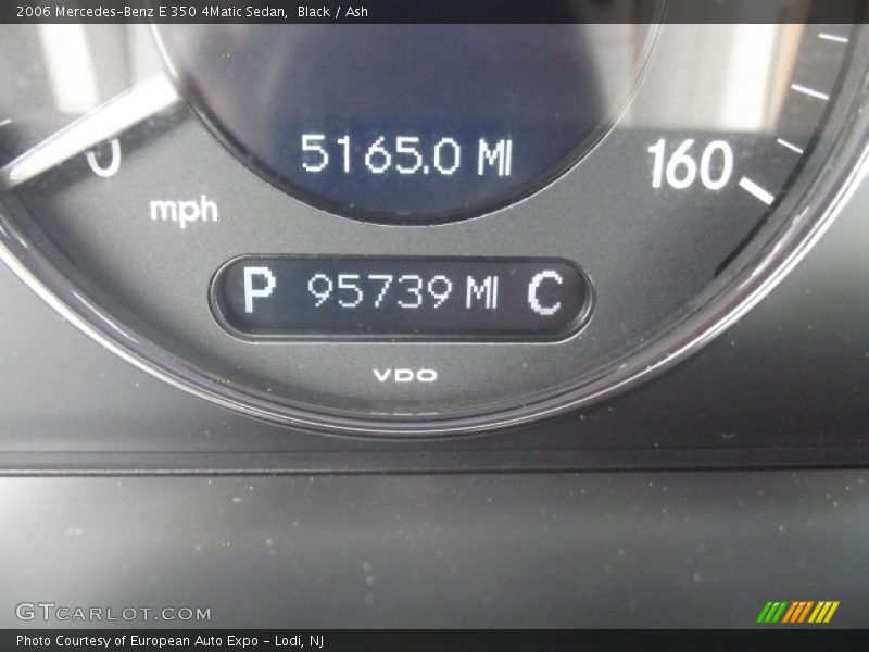 Black / Ash 2006 Mercedes-Benz E 350 4Matic Sedan