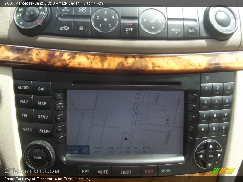 Black / Ash 2006 Mercedes-Benz E 350 4Matic Sedan