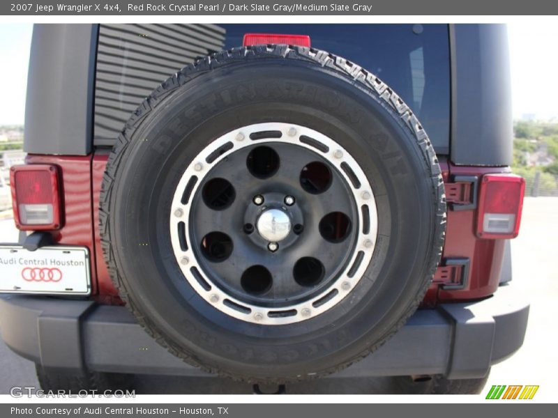 Red Rock Crystal Pearl / Dark Slate Gray/Medium Slate Gray 2007 Jeep Wrangler X 4x4